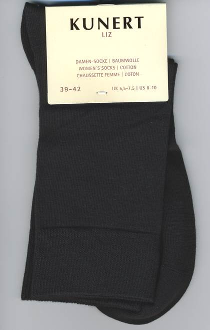 KUNERT - LIZ, 3 Paar Socke aus weicher hautsypatischer Baumwolle, KUNERT 223500