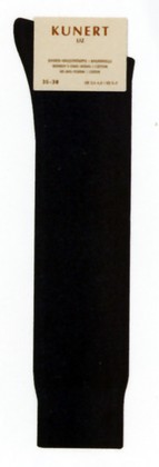 KUNERT - LIZ, Kniestrumpf aus weicher hautsympatischer Baumwolle, KUNERT 263500